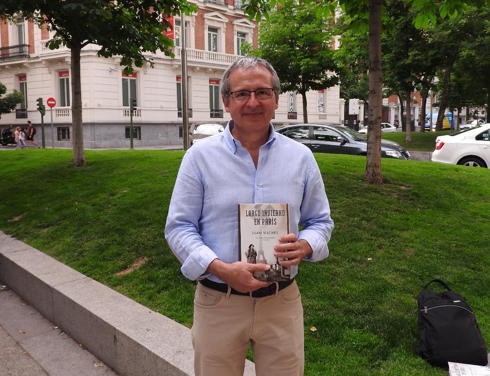 Entrevista a Juan Vilches, autor de “Largo invierno en Paris”