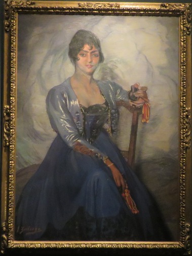 La Faraónica (gitana azul), 1919. Ignacio Zuloaga