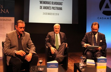 Carlos Herrera, Andrés Pastrana y Ramón Pérez-Maura