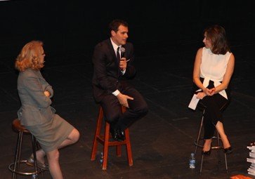 Ana Rosa Semprún, Albert Rivera y Ana Rosa Quintana