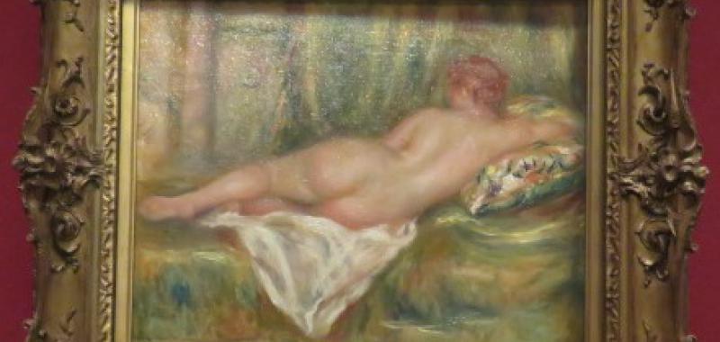 Alphonsine Fournaise, 1879. Pierre- Auguste Renoir