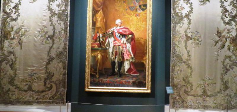 Carlos III, rey de España y de las Indias. Anton Raphael Mengs