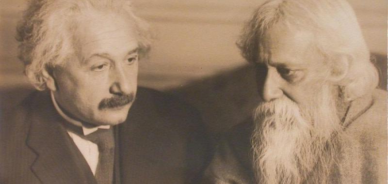 Tagore con Einstein