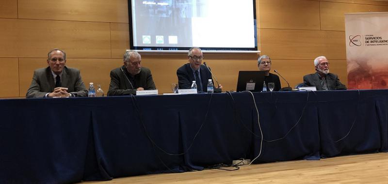 Clausura de las jornadas "Letras y espías"