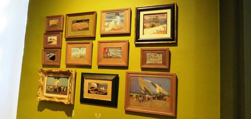 Integran la exposición 227 óleos del pintor valenciano Joaquín Sorolla en pequeño formato sobre tabla, cartón u otros materiales