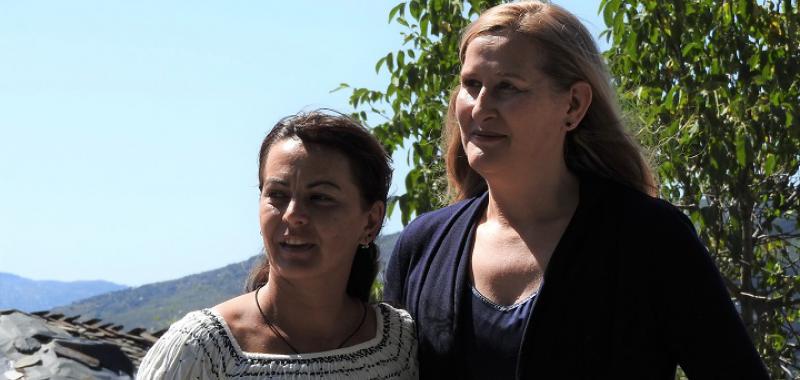 Sonia Atienza del Cura y Luz Gabás