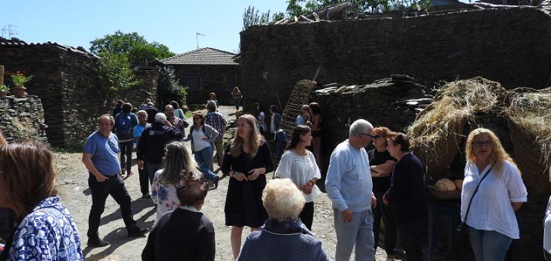 Aperitivo de la presentación de "El latido de la tierra"