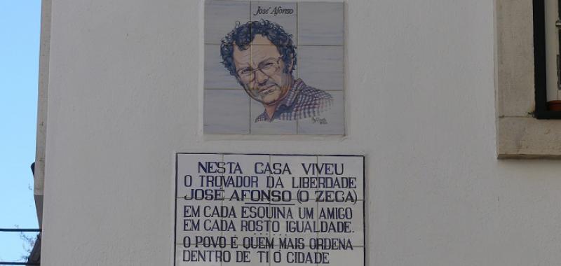 Casa donde vivió el cantante José Afonso