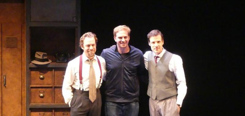 Carlos Serrano, Claudio Tolcachir y Daniel Grao