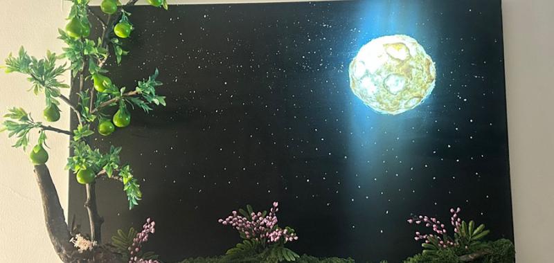 El peral que sueña con tocar la luna