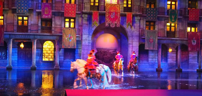 Espectáculo en el corral de Comedias 